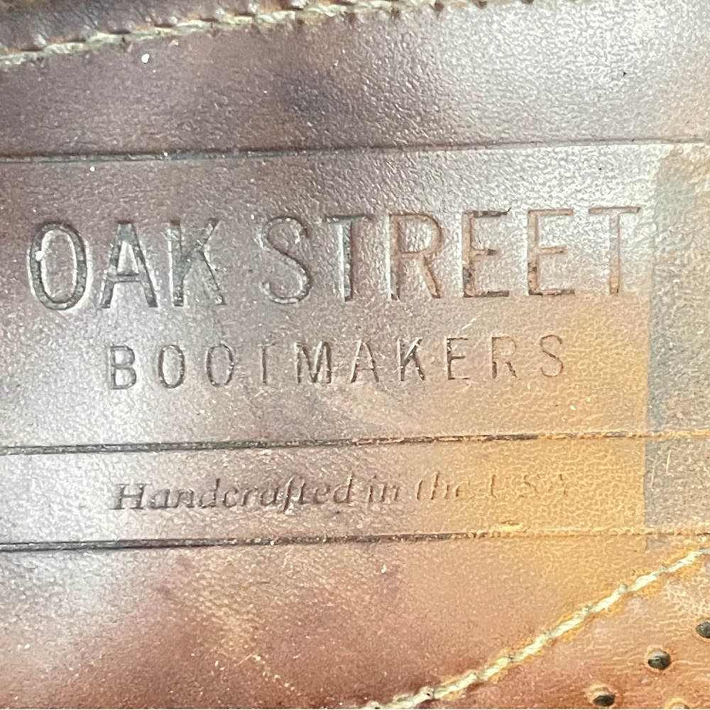 Handmade Oak Street Bootmakers Men's Loafers in size 9 - Picture 7 of 7